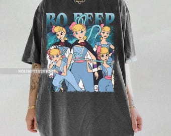 Vintage Bo Peep Shirt, Disney Toy Story T-shirt, Pixar Movie Shirt, Disney Toy Story Fan Gift, Disneyland Girls Trip