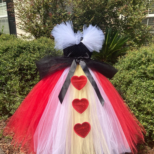 Queen of Hearts Tutu - Etsy