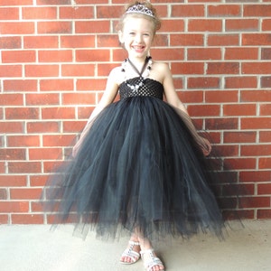 The Hair Bow Factory My Little Black Dress Tutu Dress Size 12-24 Months to Size 12 image 1