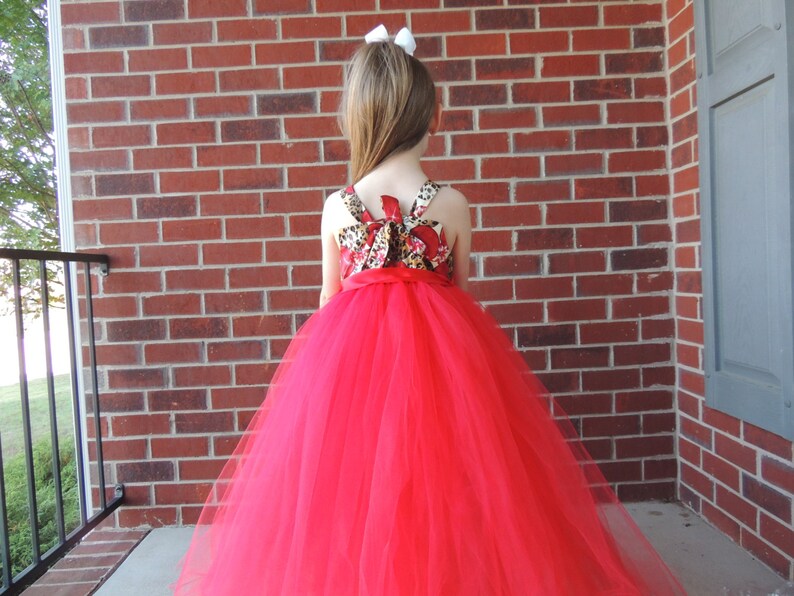 The Hair Bow Factory Leopard Print Ornament Christmas Feather Tutu Dress Size 12-24 Months-12