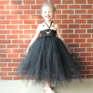 The Hair Bow Factory My Little Black Dress Tutu Dress Size 12-24 Months to Size 12 image 2