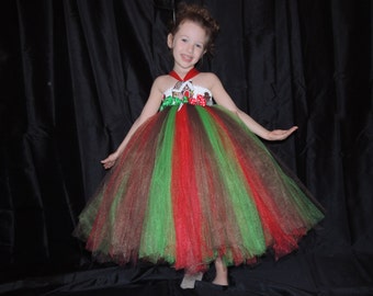The Hair Bow Factory Over The Top Gingerbread Man Gingerbread House Christmas Tutu Dress Size 12-24 Months To Size 12