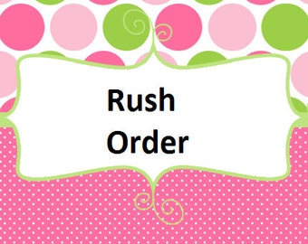 The Hair Bow Factory Rush Order Add-On Express 1 to 2 day guaranteed RUSH ORDER Includes RUSH Shipping