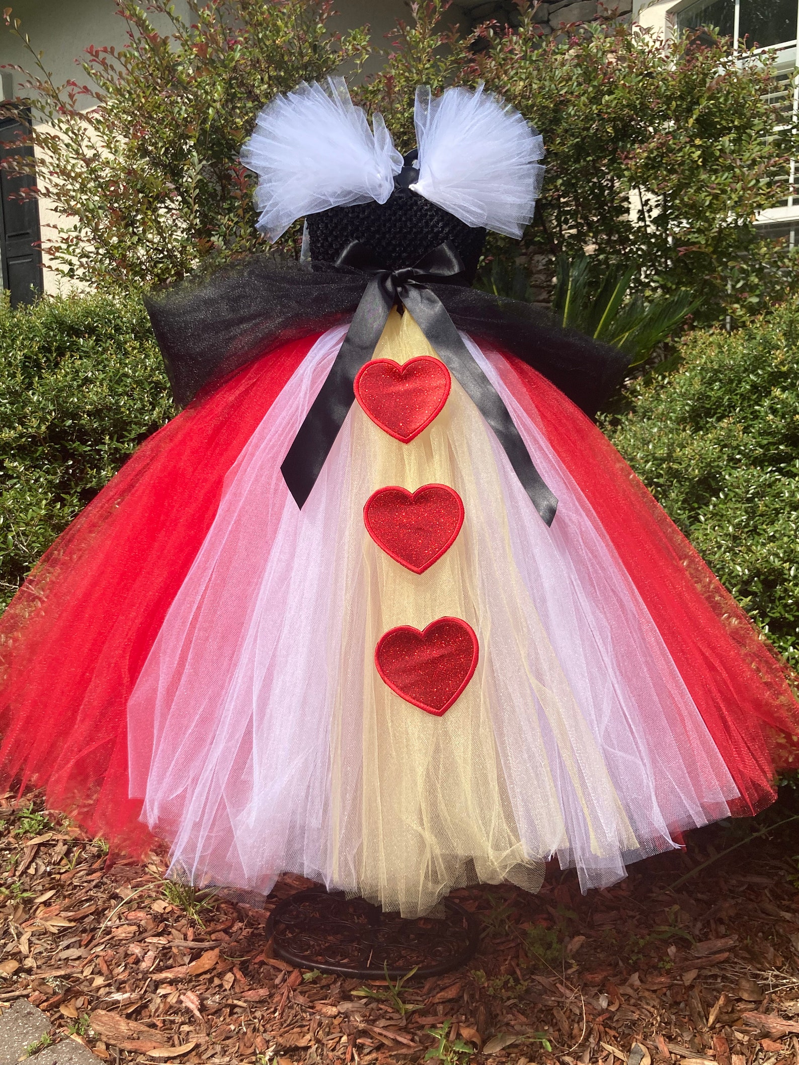 The Hair Bow Factory Queen of Hearts Tutu Dress Size 12-24 - Etsy