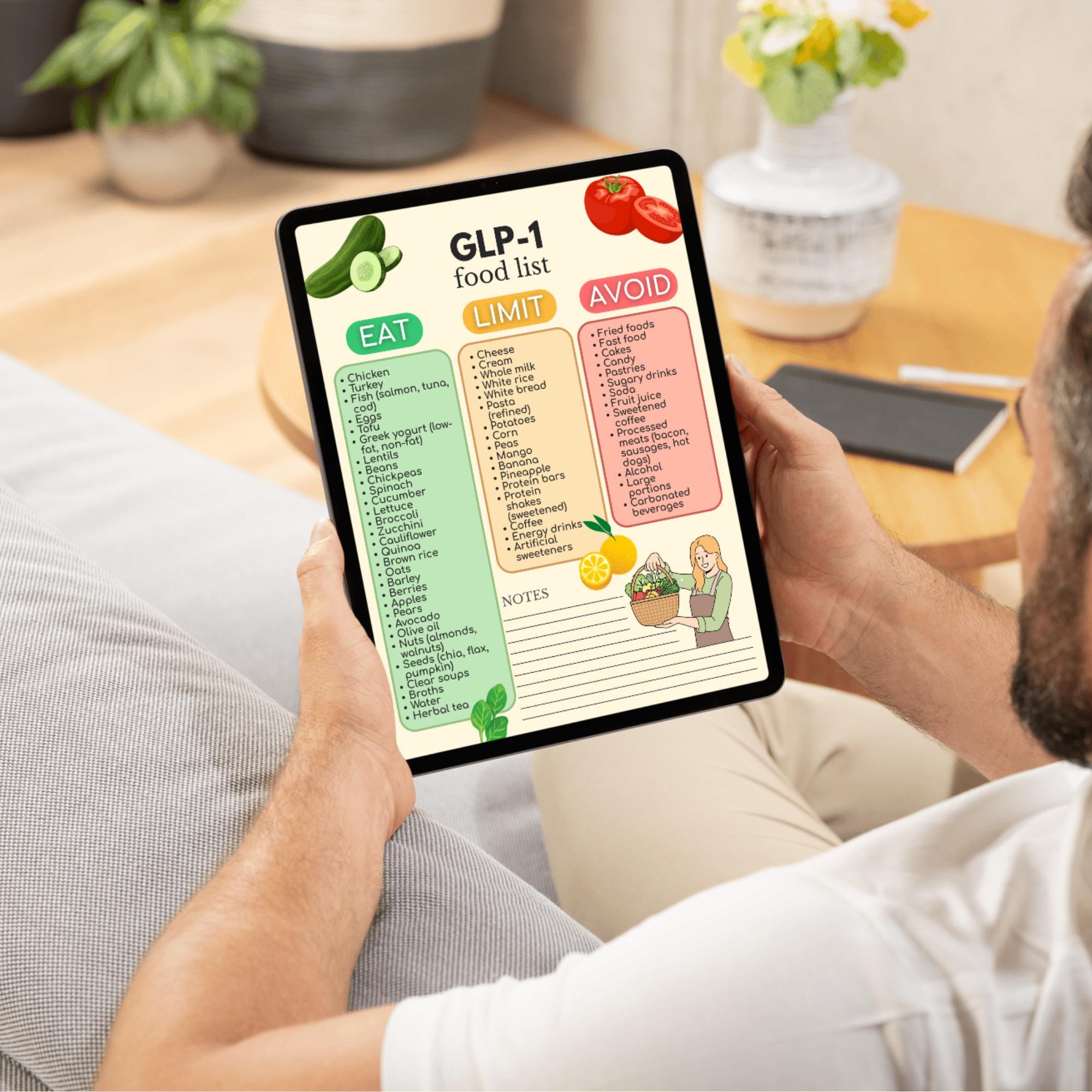 GLP-1 Food List Printable, Weight Loss Meal Plan PDF, Ozempic Diet Chart,  Low Potassium Foods, Healthy Grocery Guide, Nutrition Planner - Etsy