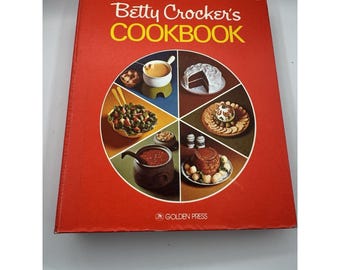 Betty Crocker's Cookbook 1976 Pie Cover – Vintage 5-Ring Binder 26th Printing