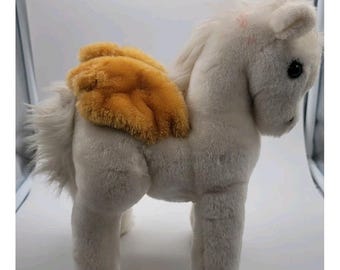 Peluche vintage Dakin Little Pegasus de 18 cm