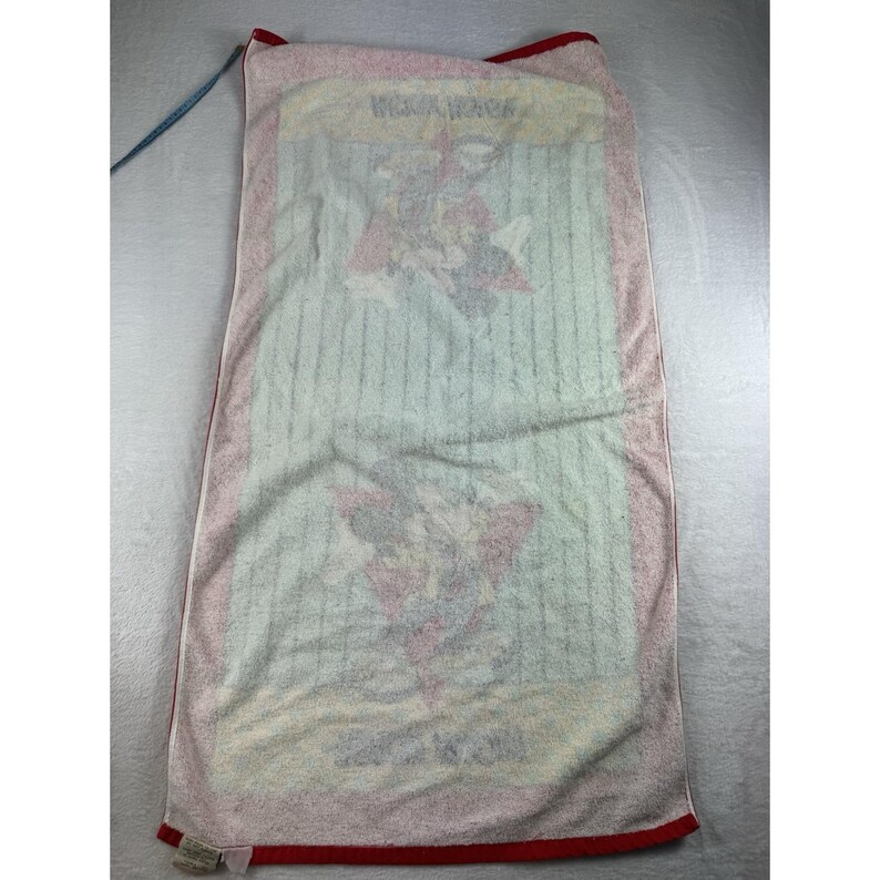 Juego de toallas de baño vintage de Mickey Mouse de Disney, toalla de mano Franco y paño de lavado, 6 piezas. imagen 6