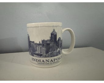 Starbucks Indianapolis "Crossroads of America" Architectural Series coffee mug
