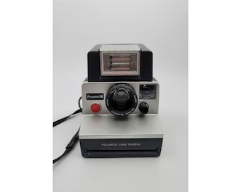 Vintage Polaroid Pronto! B Instant Film Land Camera Made USA Silver W/magicflash