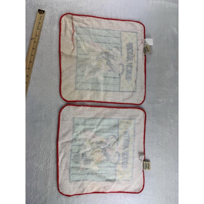 Juego de toallas de baño vintage de Mickey Mouse de Disney, toalla de mano Franco y paño de lavado, 6 piezas. imagen 19