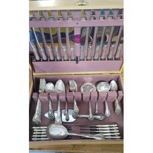 Chateau Rose Sterling Silver Flatware - Etsy
