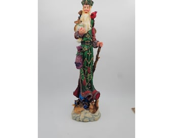 Lenox Minstrel Santa Figurine Pencil Santa Collection Christmas