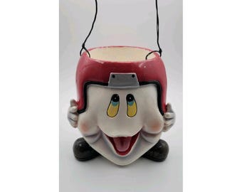 Cesta vintage de Halloween de los Indiana Hoosiers / Maceta