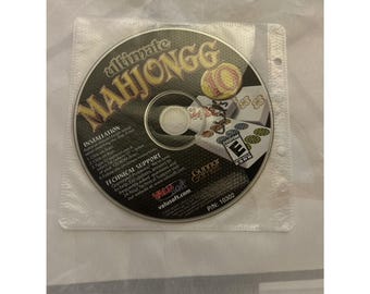 Mahjongg Ultimate (10 maneras de jugar) ¡CD-ROM para PC! ¡Solo disco!