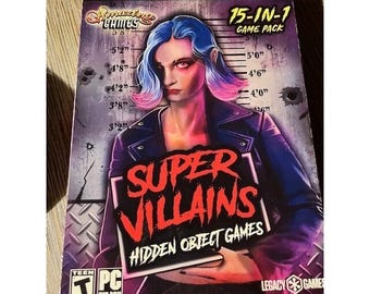 Juego de objetos ocultos de supervillanos para PC Nuevo