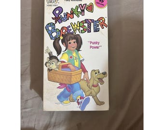 Punky Brester Punky Power Animated VHS Video Just for Kids