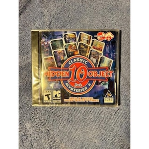 Klassiskt dolda 10-objektspaket med mysterier 6 PC-spel Nytt och förseglat