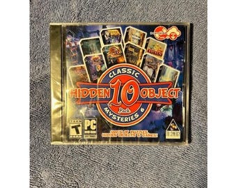 Paquete clásico de 10 objetos ocultos Misterios 6 Juego para PC Nuevo y sellado