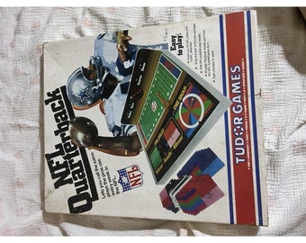 Tudor Games Boardgame NFL Quarterback Game COMPLETE! VINTAGE!