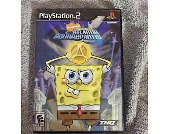 Spongebob Atlantis Squarepants! PlayStation 2! Complete