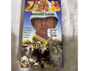 Zulu VHS 1992 Michael Caine