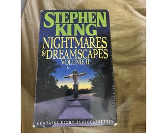 ¡Cassettes de Pesadillas y Paisajes Oníricos de Stephen King! ¡Nuevo!