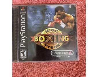Mike Tyson Boxing PlayStation One Complete