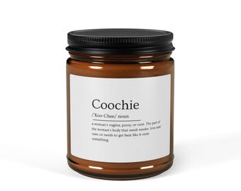Coochie Soy Candle Jar | Amber Jar, Multi-Size