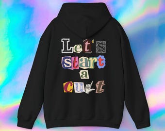 Unisex Cotton-Poly Blend Hoodie, Warm & Durable