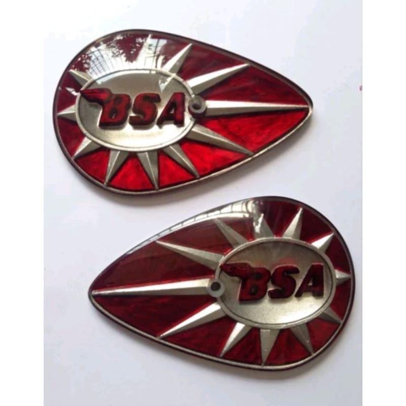 Vintage BSA タンクエンブレム Vintage BSA タンクエンブレム バイク BSA バイクエンブレム-ビンテージ品