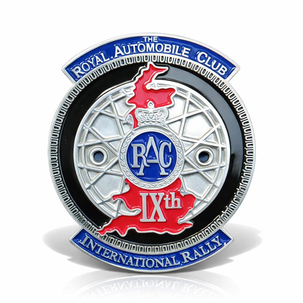 Vintage car grille badge - Etsy 日本