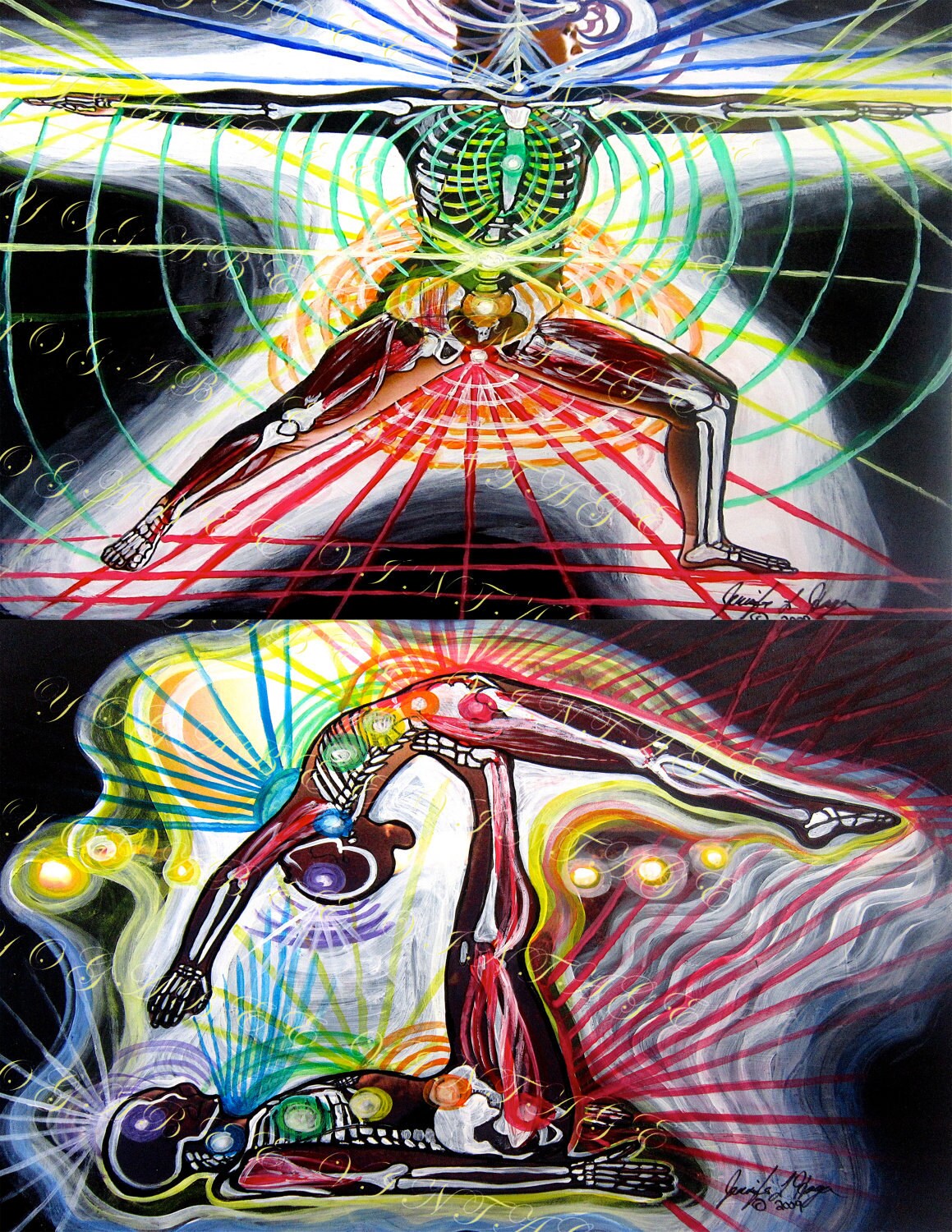 Yoga Art Anatomy Studio Series: Camel Pose ( 8 X 10 Digital Download ...