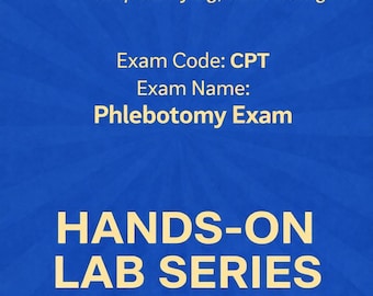 Preparación para el examen de Técnico en Flebotomía CPT NHA: Guía de estudio de prácticas de laboratorio PBT ASCP para la recolección de sangre