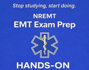 NREMT EMT Hands-On Labs Emergency Medical Technician Skills Exam Prep Study Guide 2025-2026