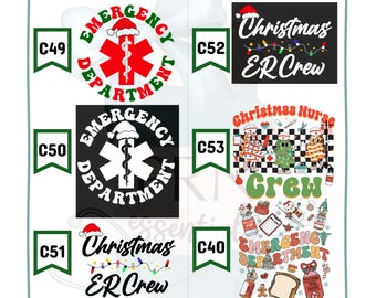 Christmas Nursing DTF