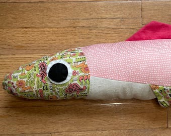 Handmade Sardine Pillow - Quirky Fish Decor