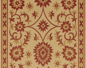 Hand Tufted Floral Rug, Botanical Carpet, Indoor Outdoor Area Rug