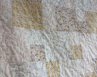 Baby’s Imagination baby quilt kit Flower Magic RJR Fabrics Gender Neutral