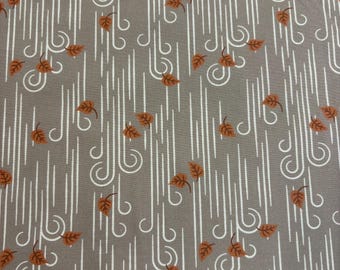 Falling Into Autumn Windswept Beige Cloud 9 organic quilting cotton yardage Fall Modern