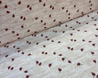 Falling Into Autumn Windswept cream Cloud 9 organic quilting cotton yardage Fall Modern