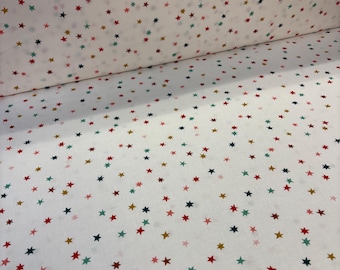 Merry & Mod Cloud 9 organic quilting cotton yardage Unwrapping Joy Christmas Holiday