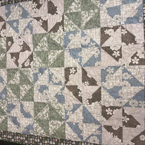Broken Dishes Quilt Pattern PDF download instant