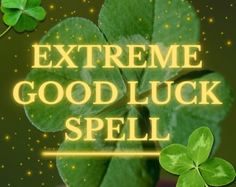 Good Luck Spell | Personalized Good Luck Energy Alignment | Fortune, Opportunity & Positive Shifts | Powerful Luck Ritual | Same day reading