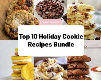 Holiday Cookie Recipe Collection – Baking Bundle (Digital Download)