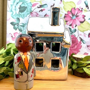 Historical figure hand painted peg doll image 1