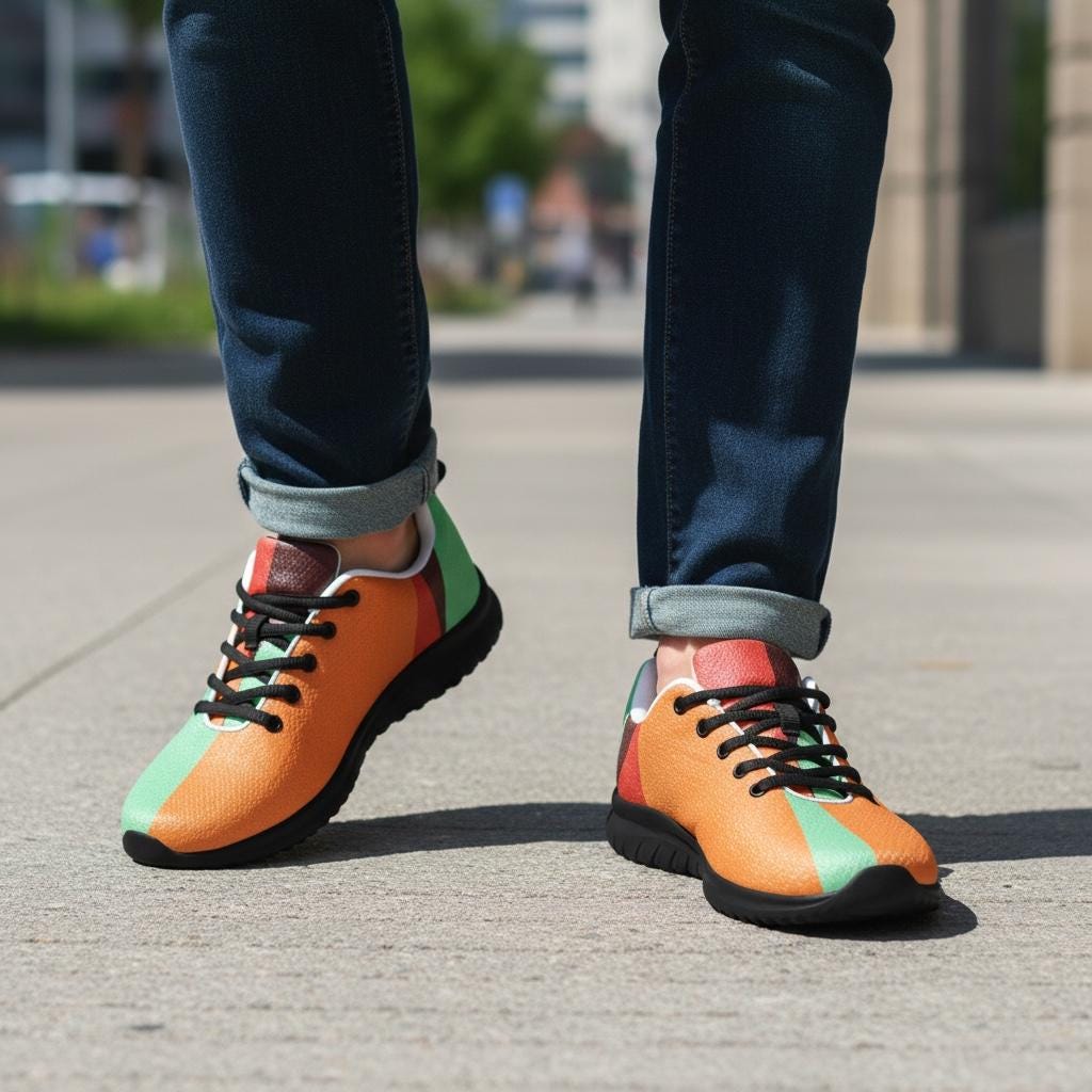 Zapatillas deportivas semicirculares para hombre / Zapatillas ligeras para caminar / Avid London