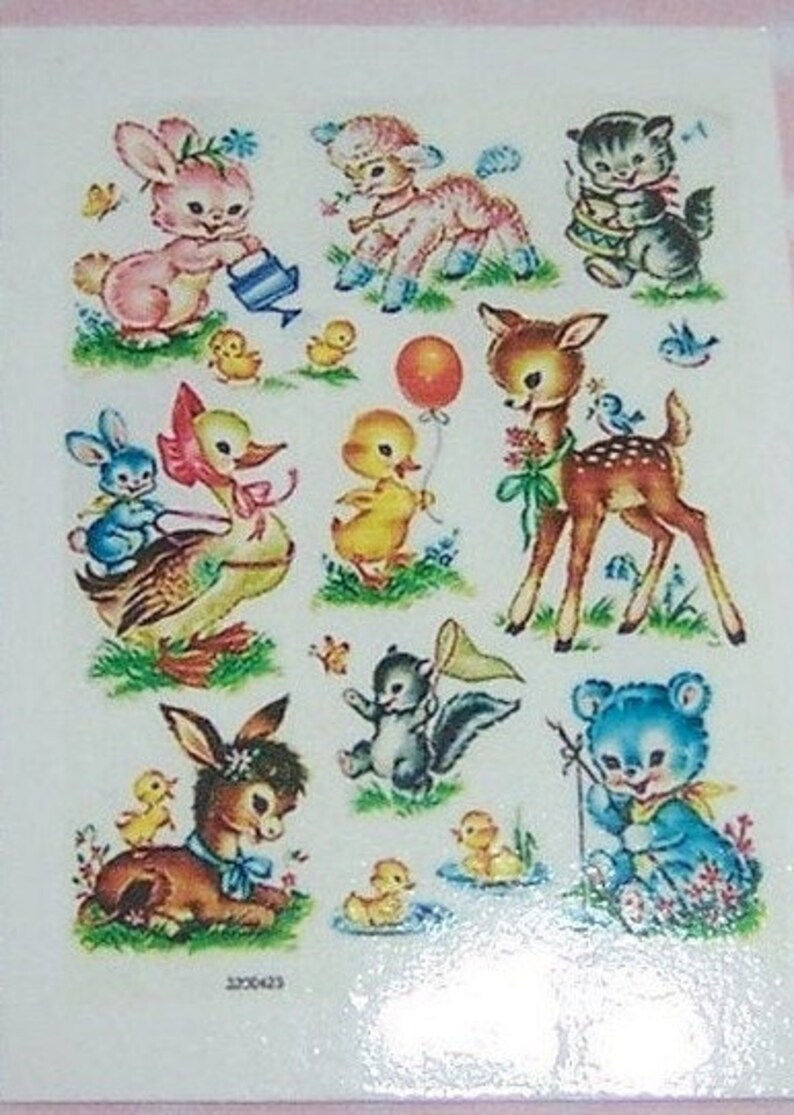 Dollhouse Labels Paper Decal for Kids - Etsy