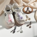 Colorful Rope Shoe Charms with Rhinestone Cube Beads, Paracord Sneaker Lace Charms, DIY Shoe Accessories for Sneakers Bags Keychains product logo