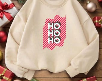 ho ho ho christmas candy cane png svg digital file